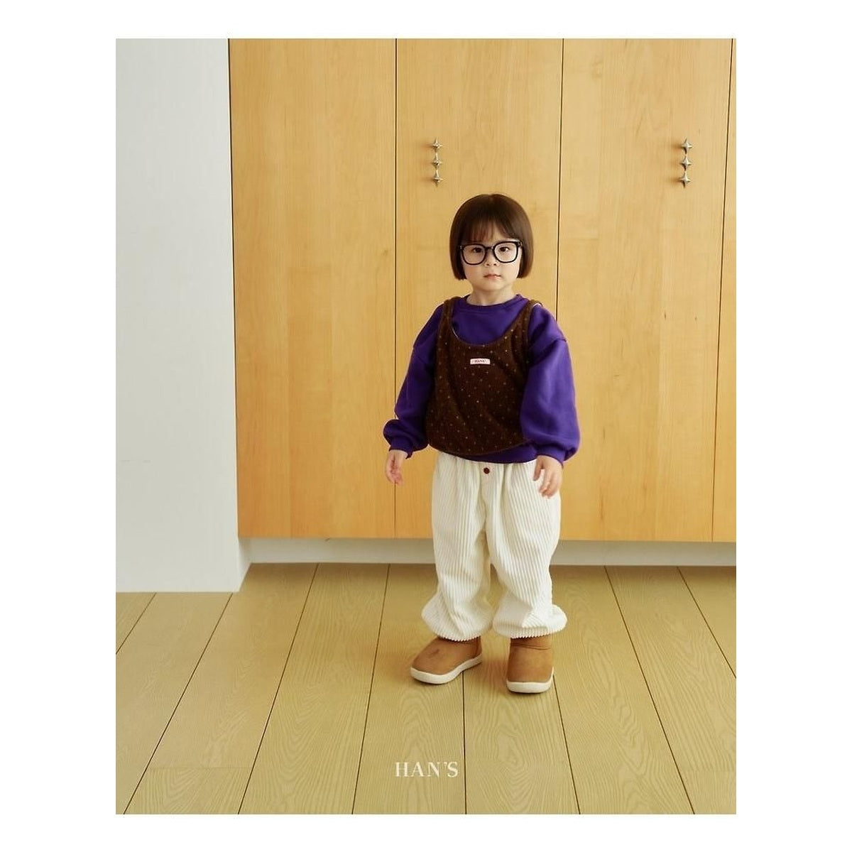 Hans ベストスキ裏起毛パンツ
