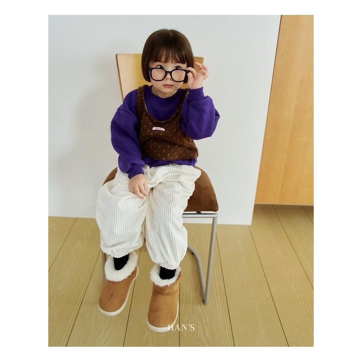 Hans ベストスキ裏起毛パンツ