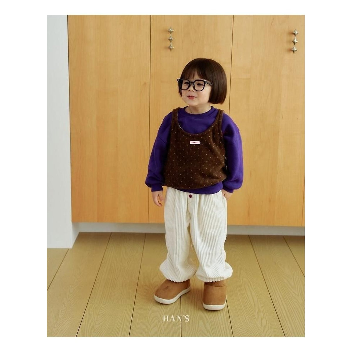 Hans ベストスキ裏起毛パンツ