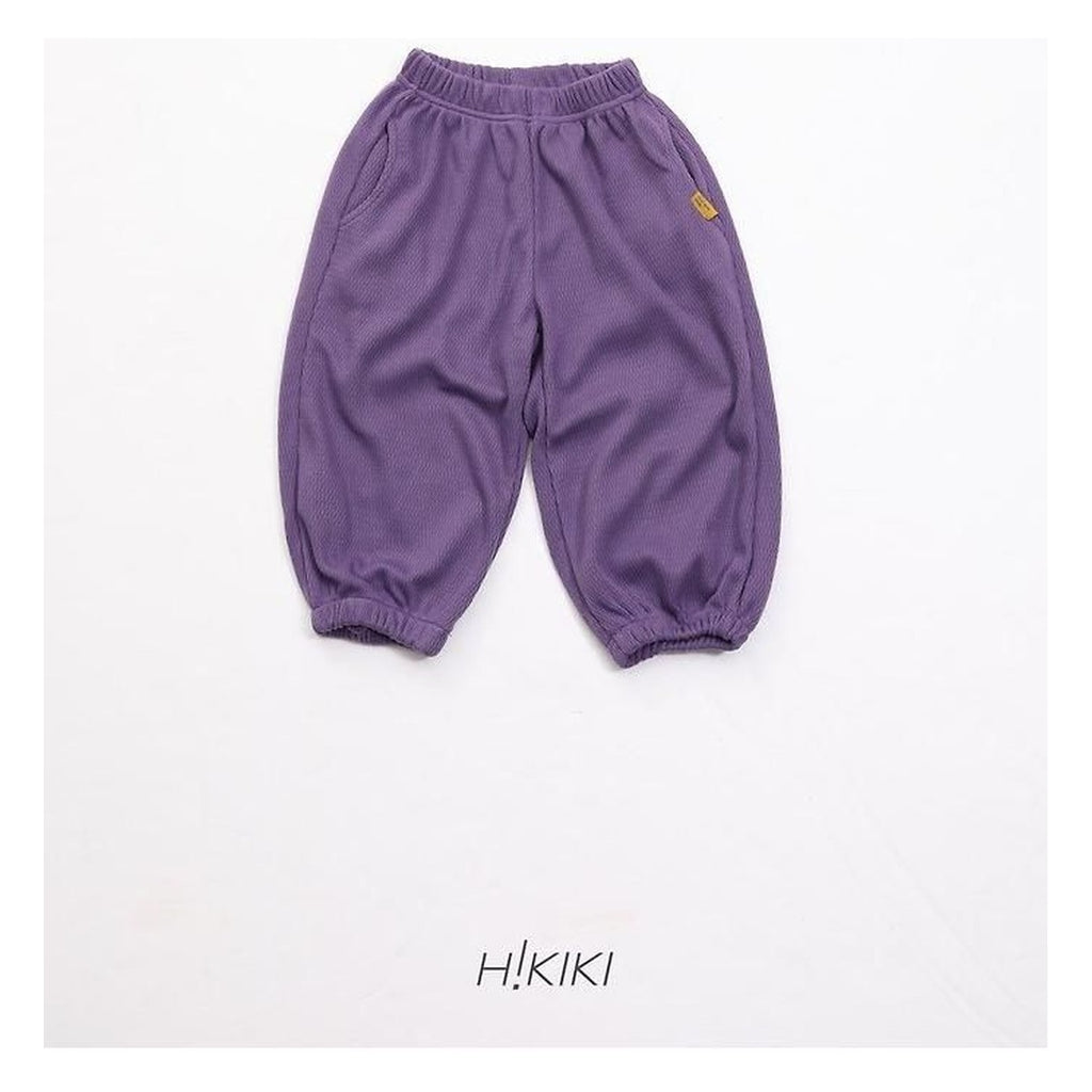 hikiki ワッフルジョガーパンツ