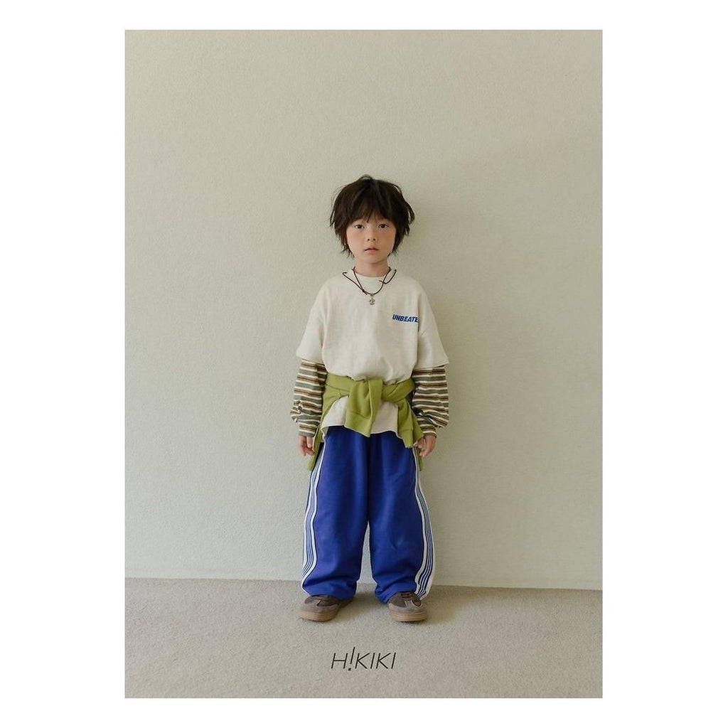 hikiki テープワイドパンツ