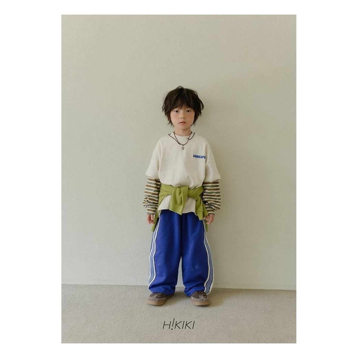 hikiki テープワイドパンツ