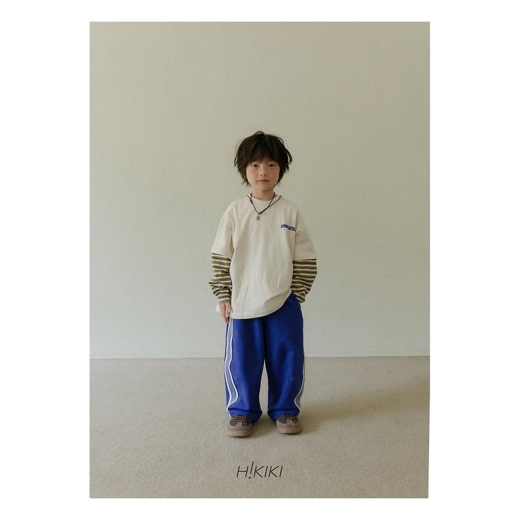 hikiki テープワイドパンツ