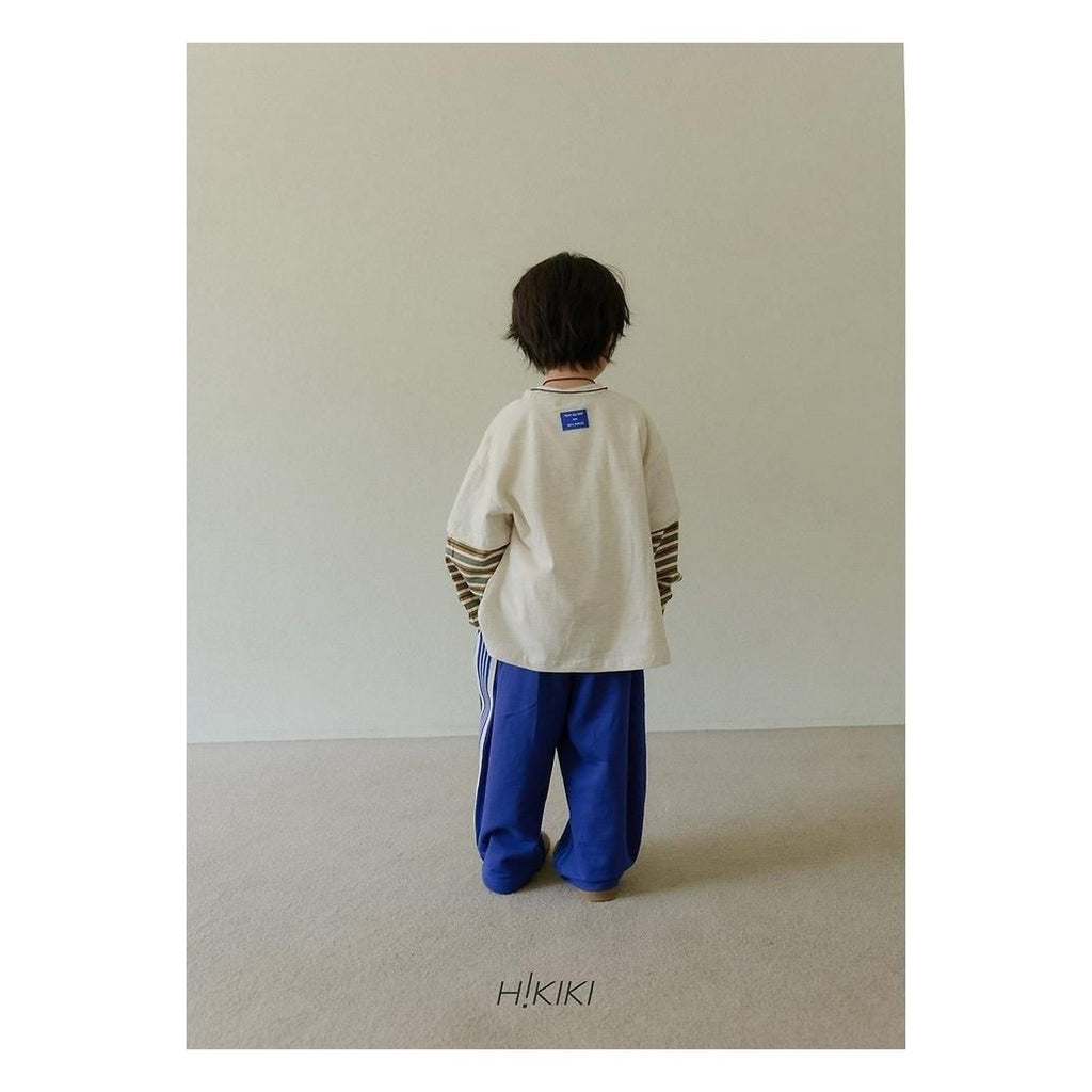 hikiki テープワイドパンツ