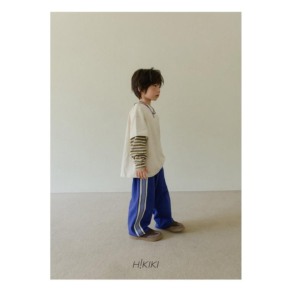 hikiki テープワイドパンツ