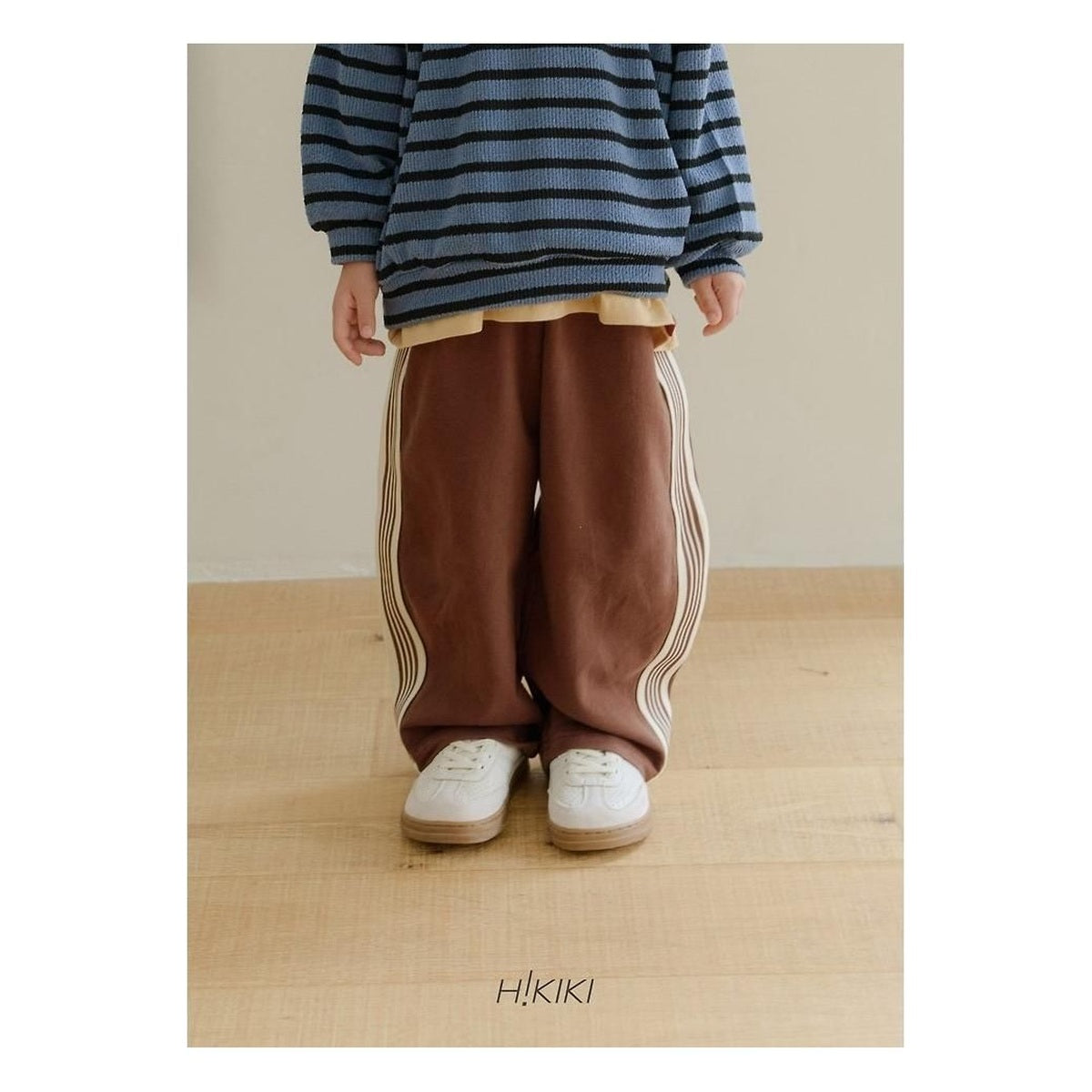 hikiki テープワイドパンツ