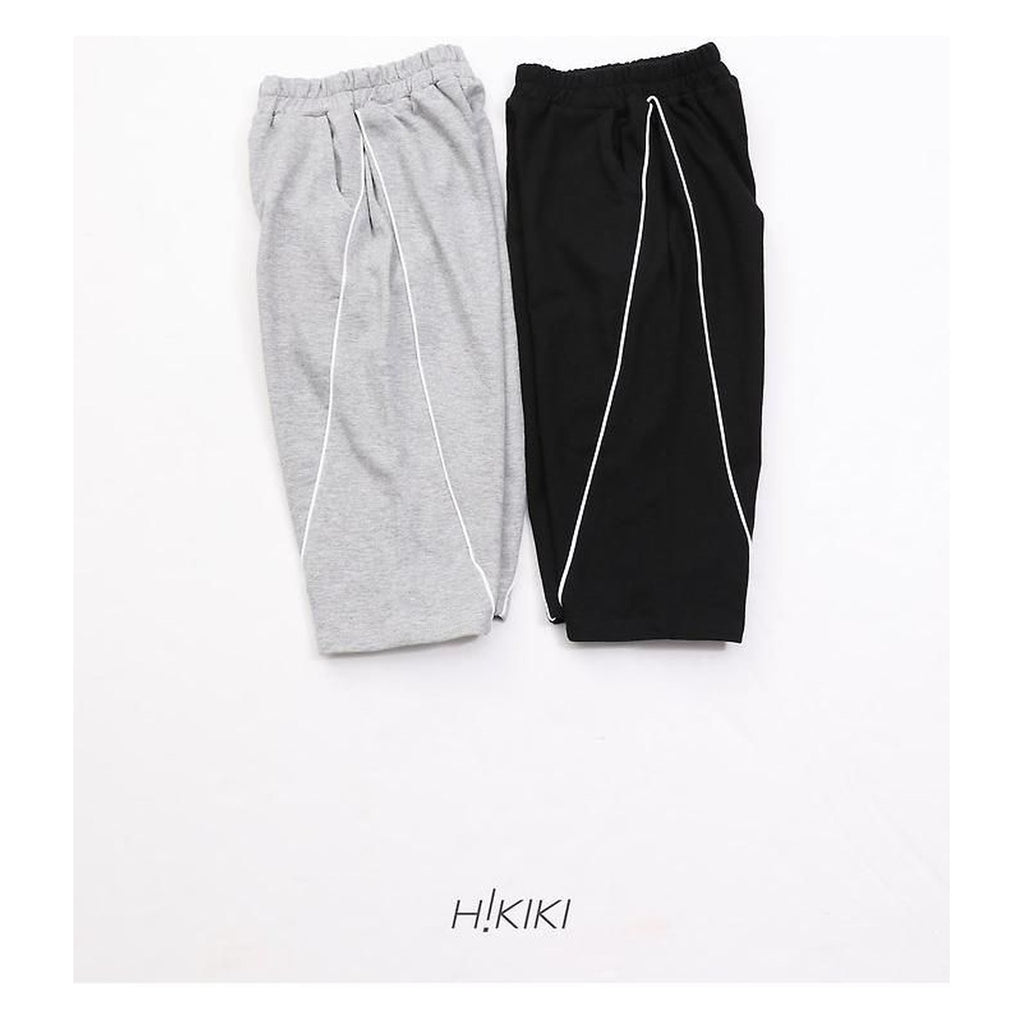 hikiki ラインワイドパンツ