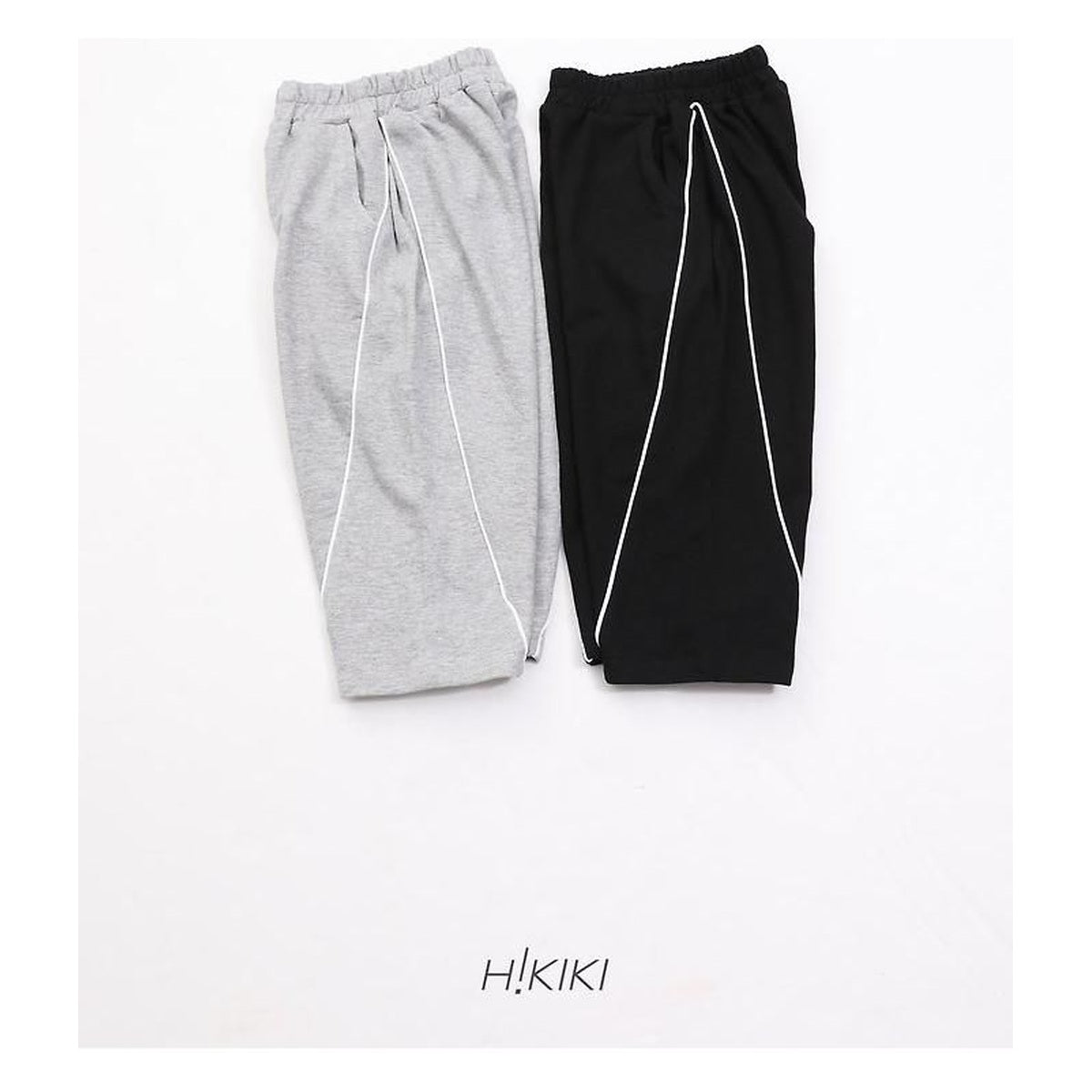 hikiki ラインワイドパンツ