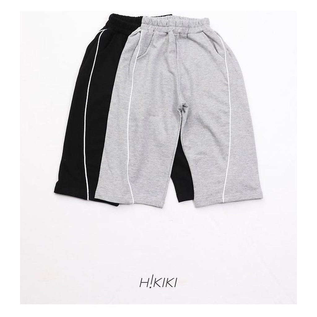 hikiki ラインワイドパンツ