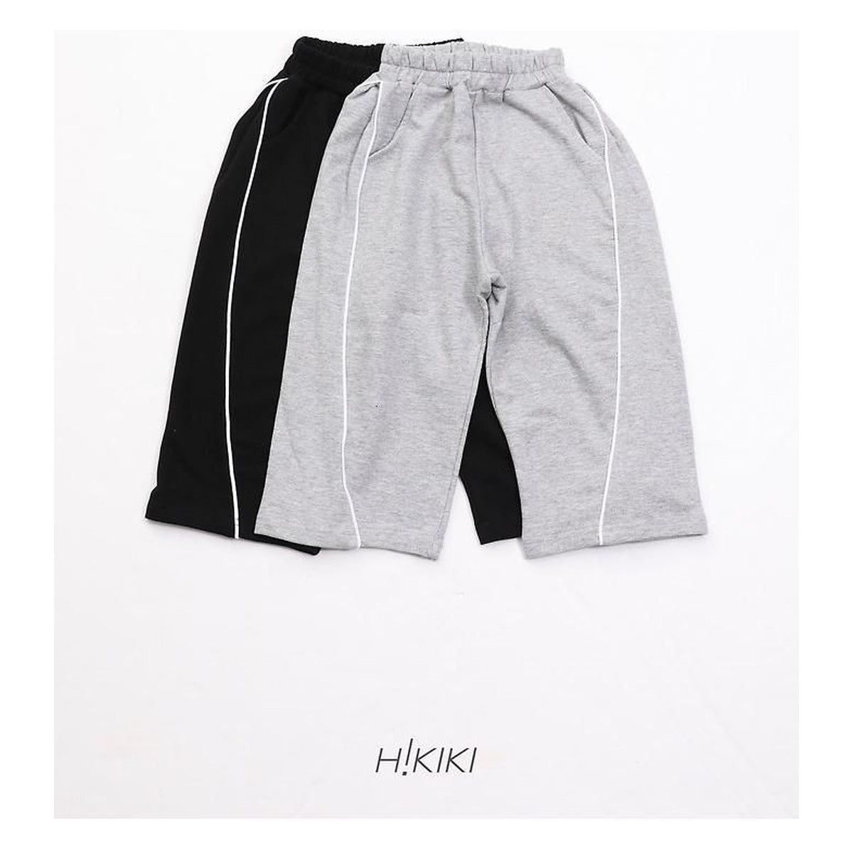hikiki ラインワイドパンツ
