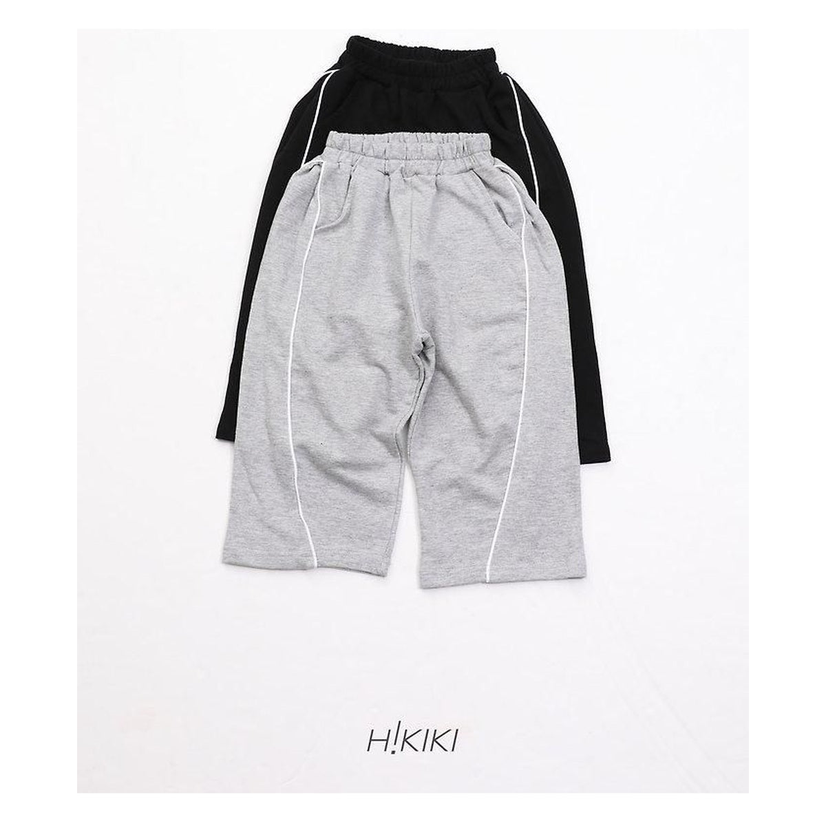 hikiki ラインワイドパンツ