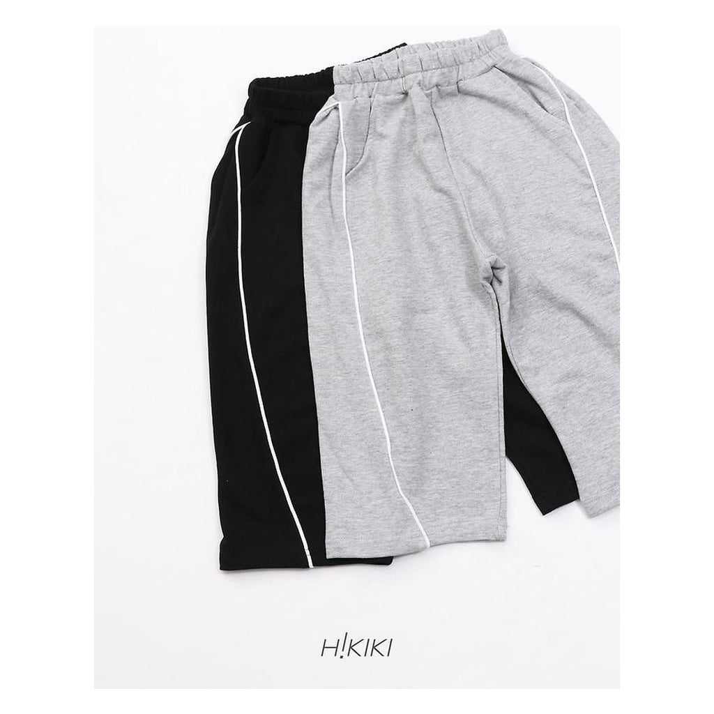 hikiki ラインワイドパンツ