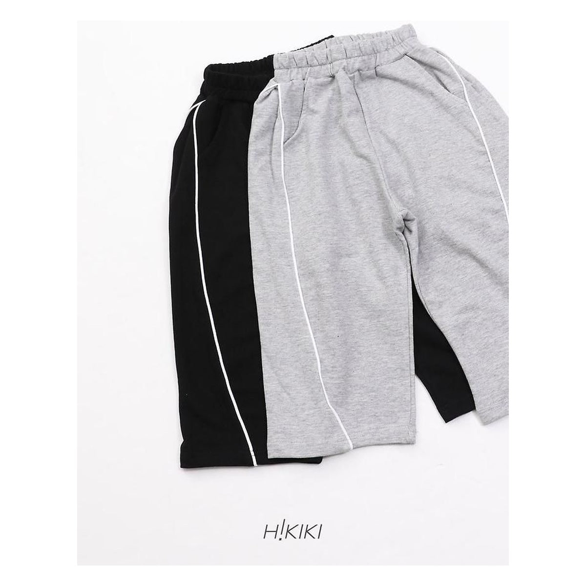 hikiki ラインワイドパンツ