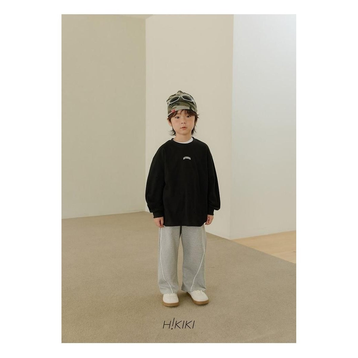 hikiki ラインワイドパンツ