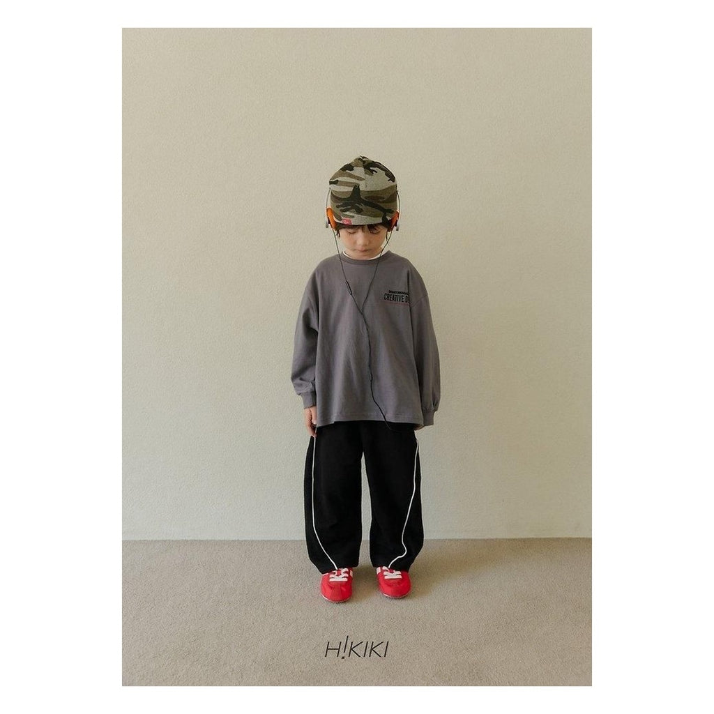 hikiki ラインワイドパンツ