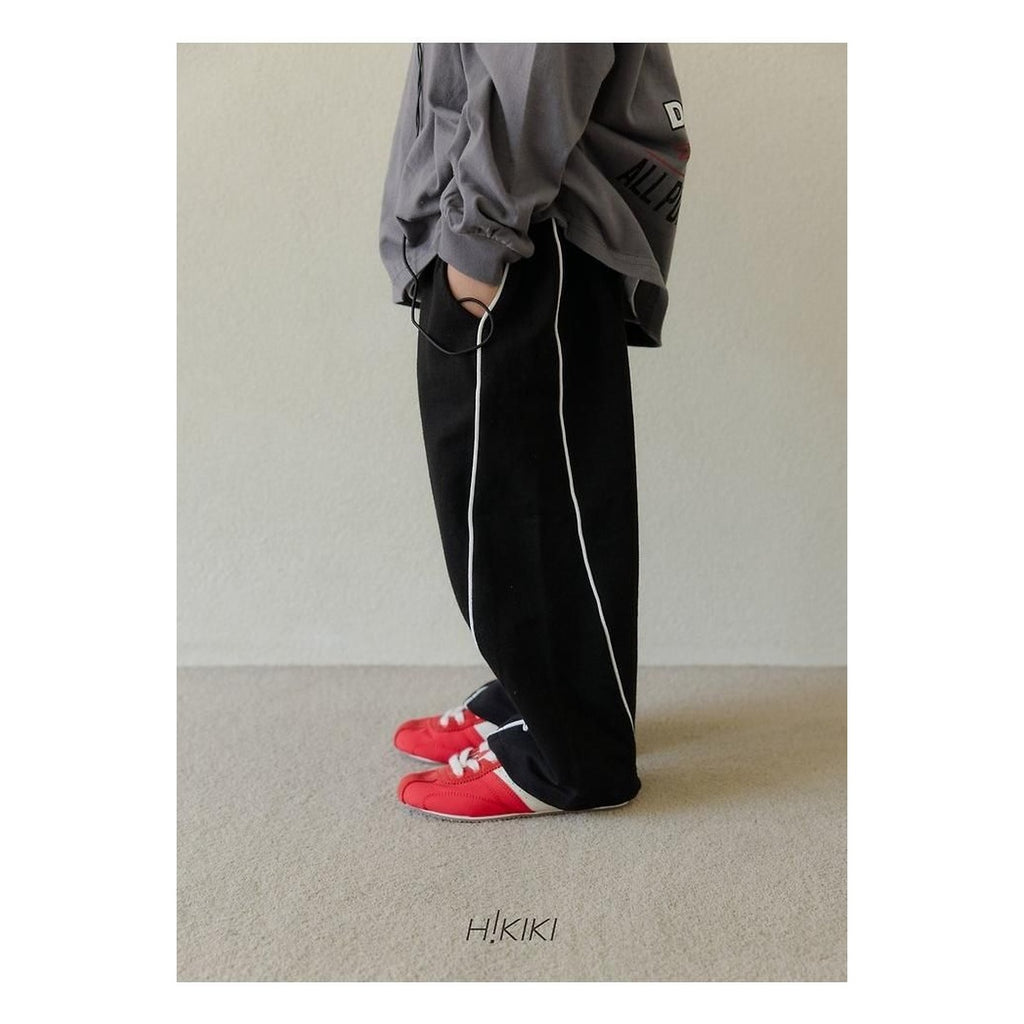 hikiki ラインワイドパンツ