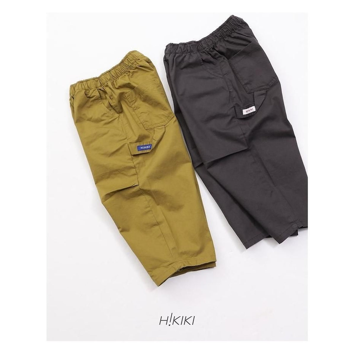 hikiki コットンバレルパンツ
