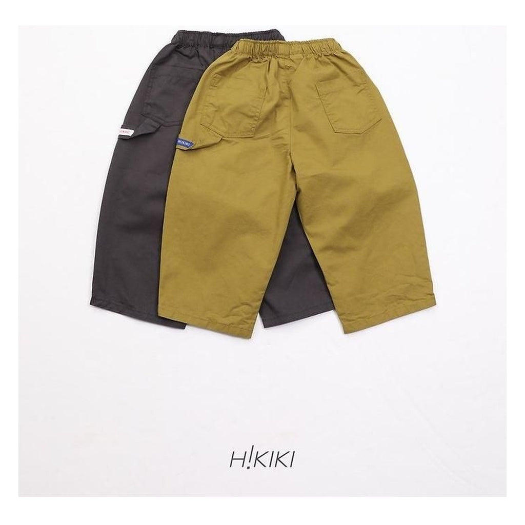 hikiki コットンバレルパンツ