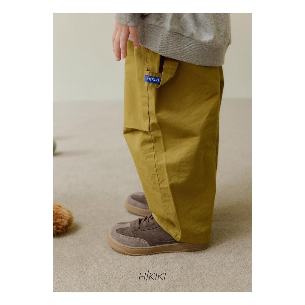 hikiki コットンバレルパンツ