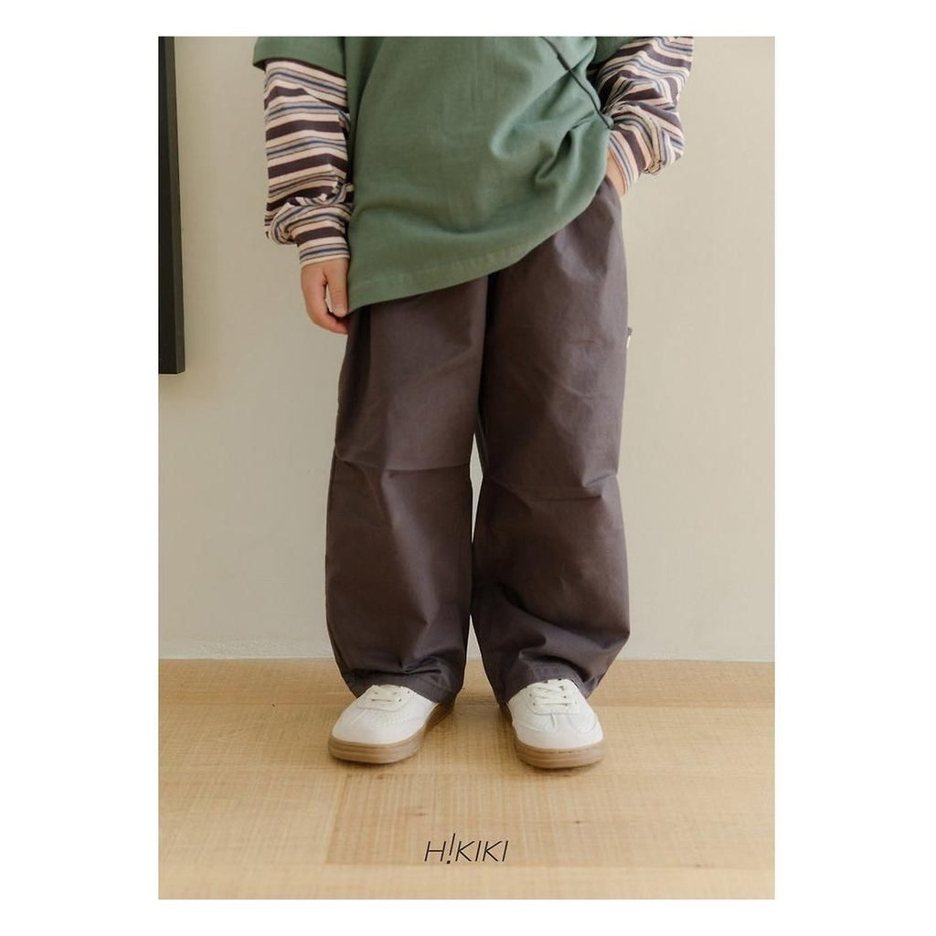 hikiki コットンバレルパンツ