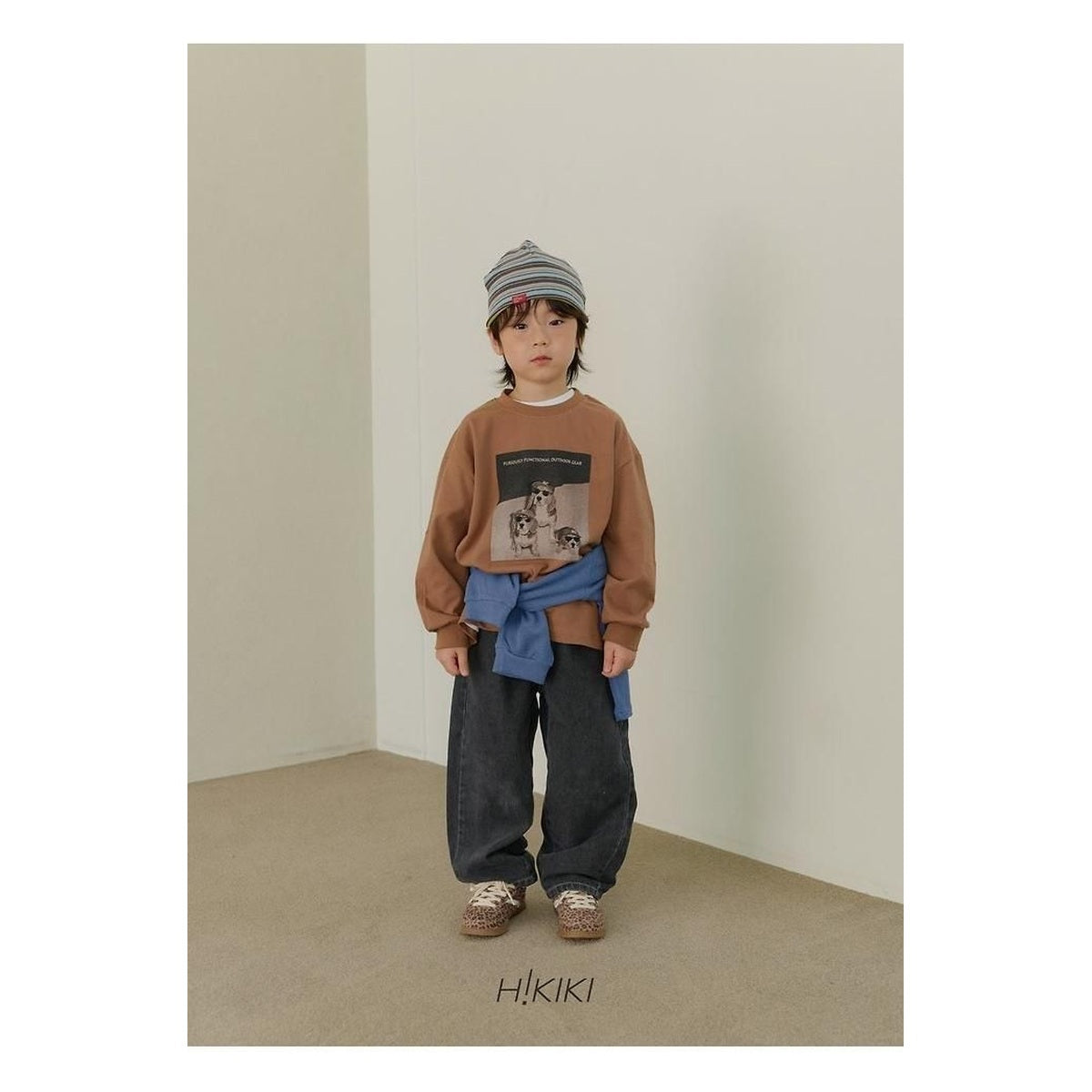 hikiki バギーデニムパンツ