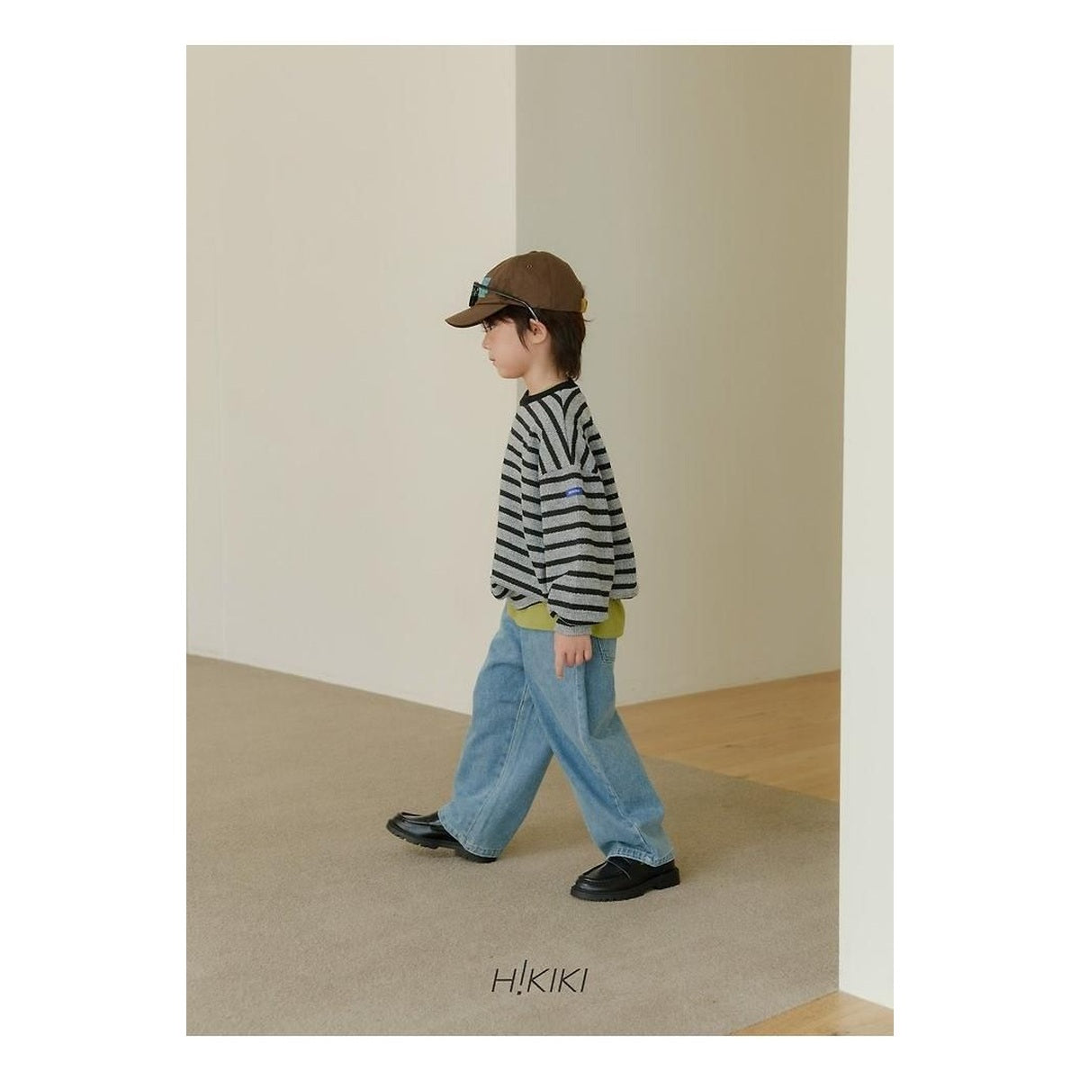 hikiki ウォッシュカーブジーンズ