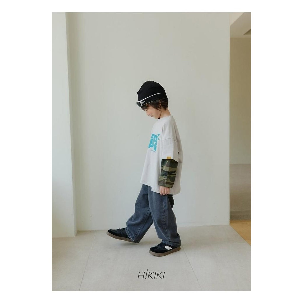 hikiki ウォッシュカーブジーンズ