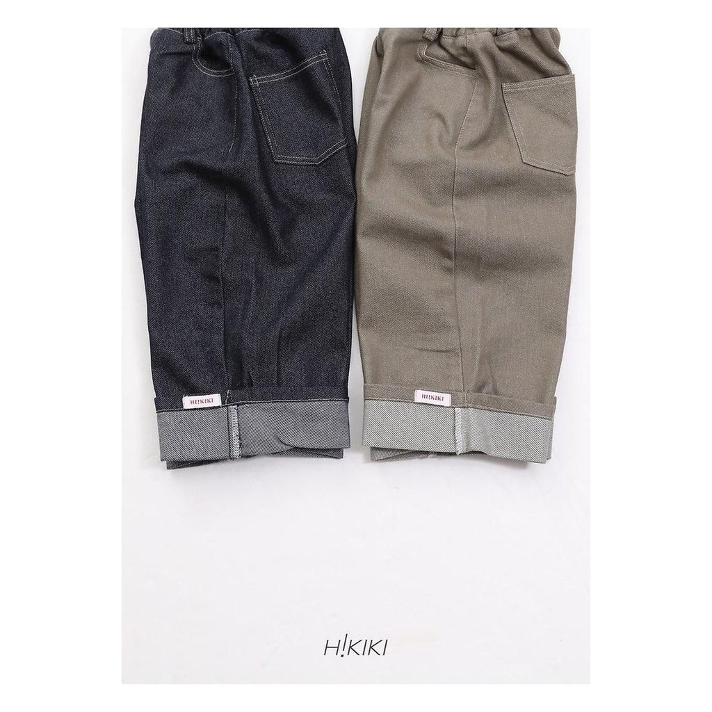 hikiki ターンアップデニムパンツ