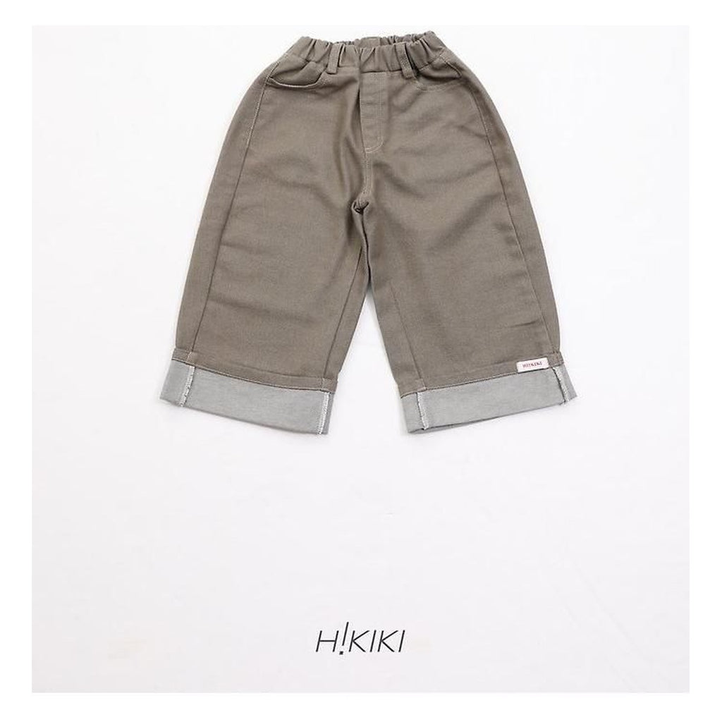 hikiki ターンアップデニムパンツ