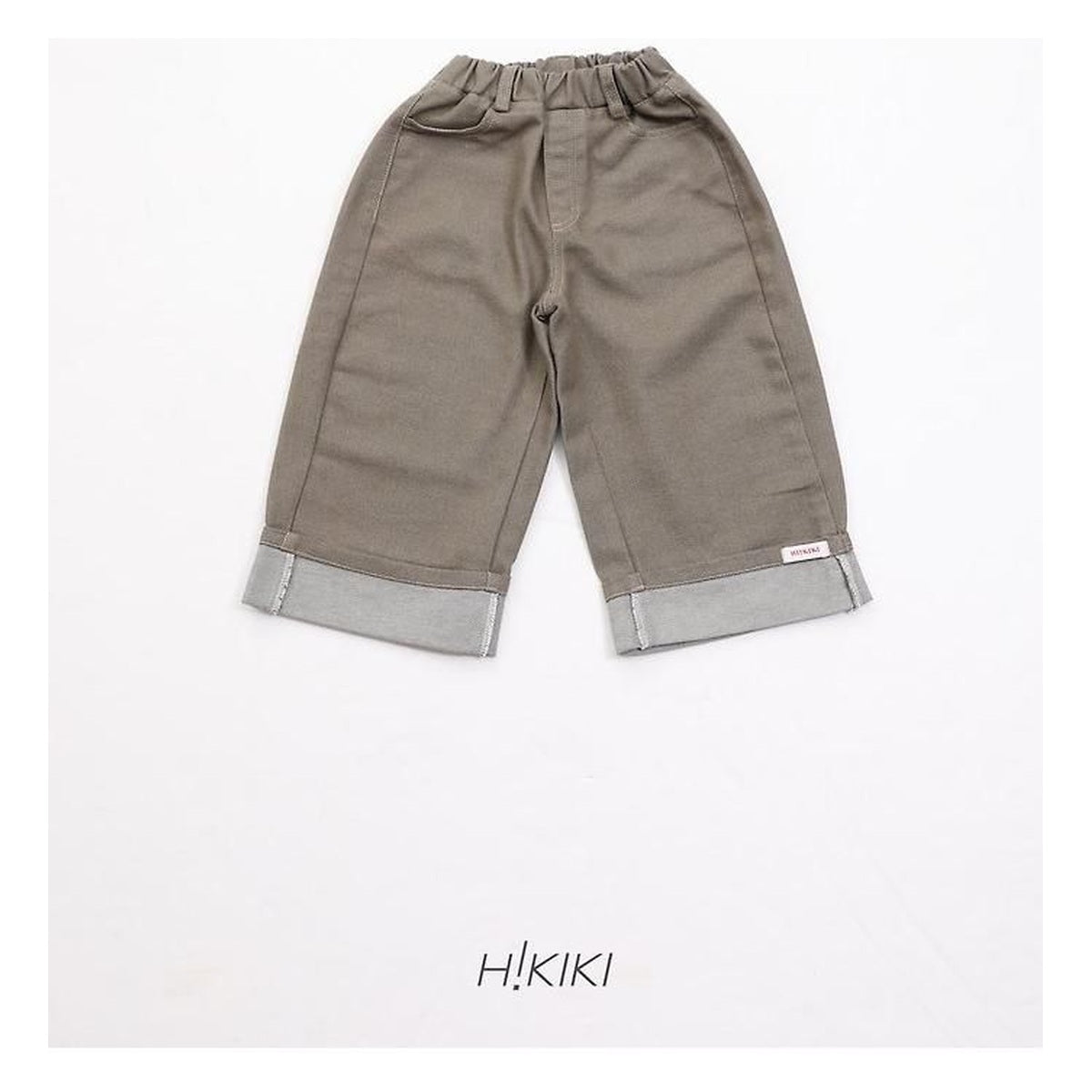 hikiki ターンアップデニムパンツ