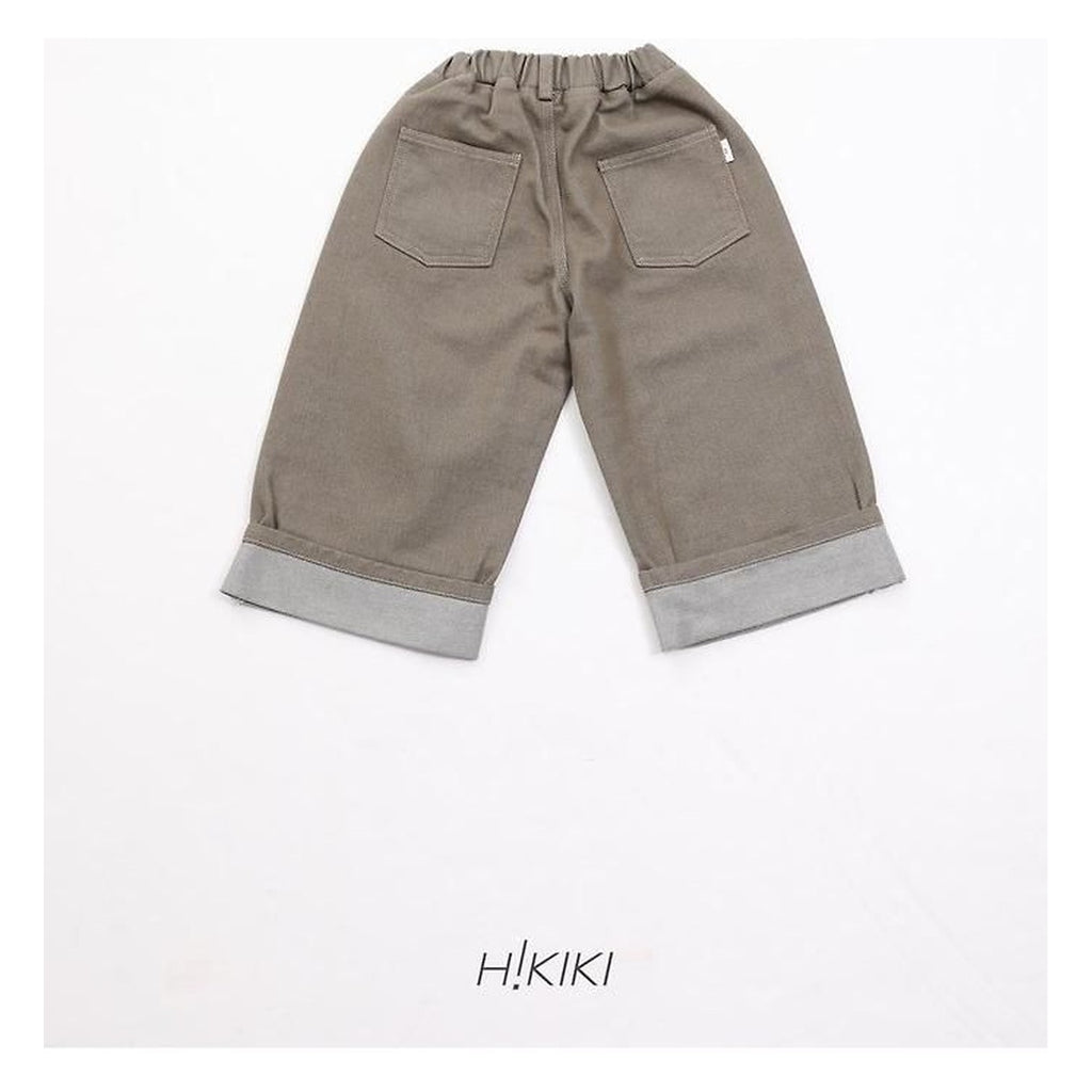 hikiki ターンアップデニムパンツ