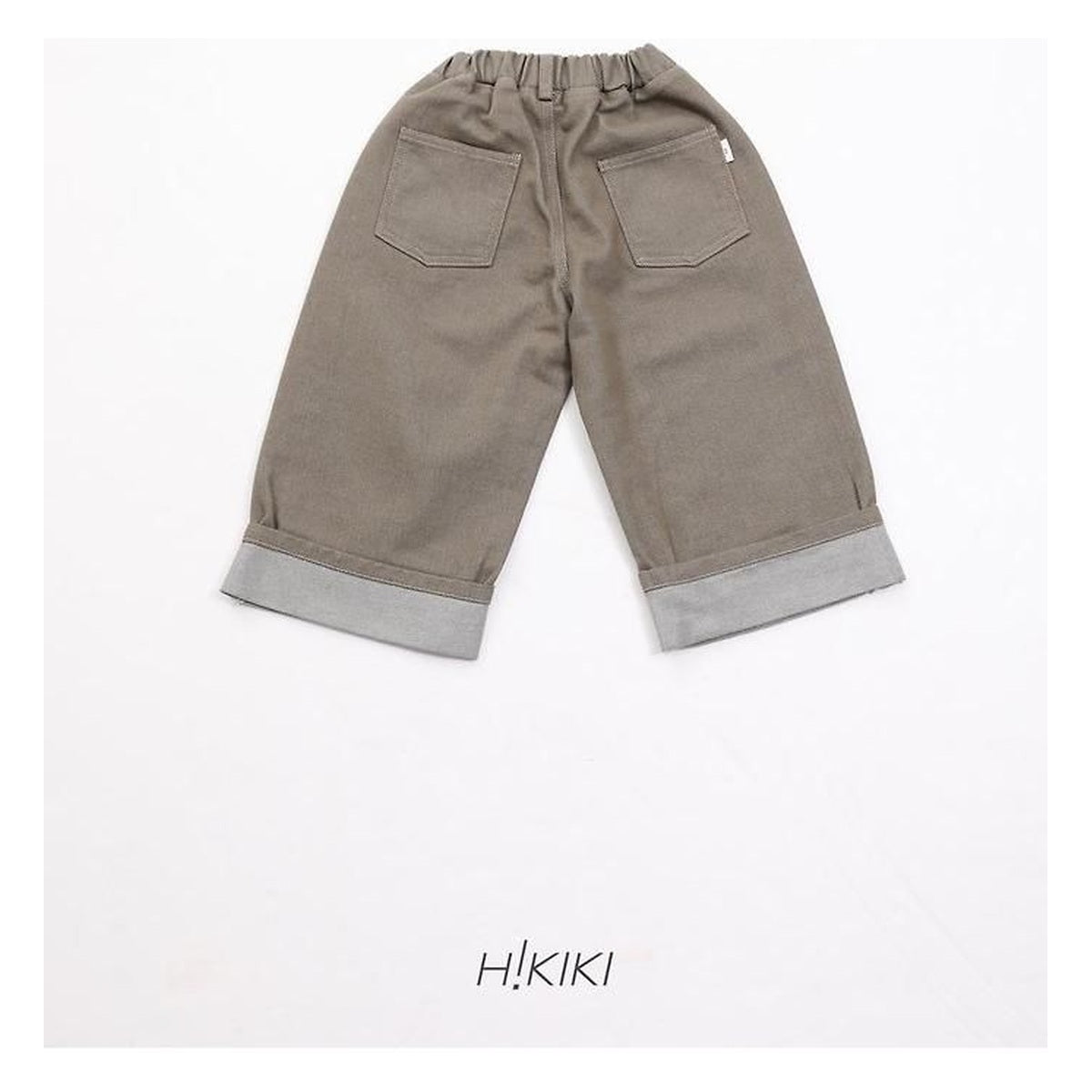 hikiki ターンアップデニムパンツ