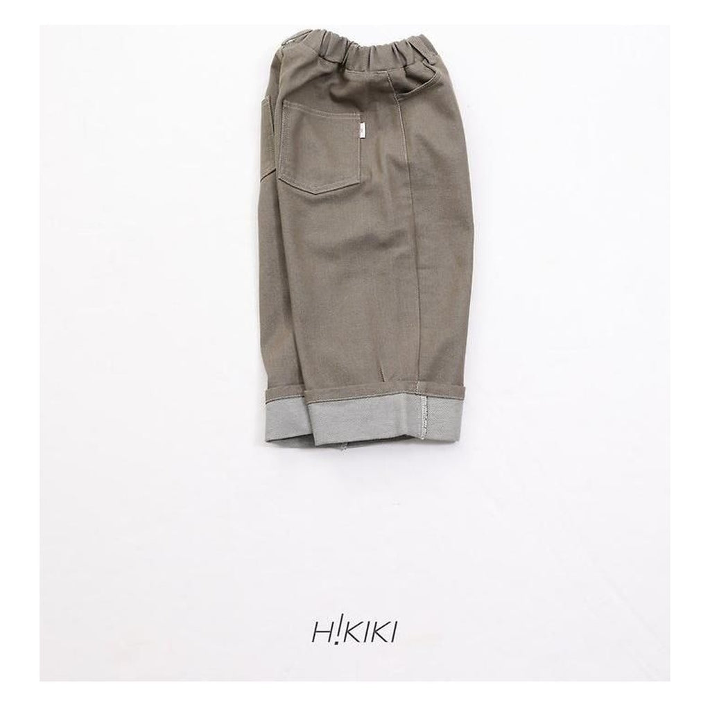 hikiki ターンアップデニムパンツ