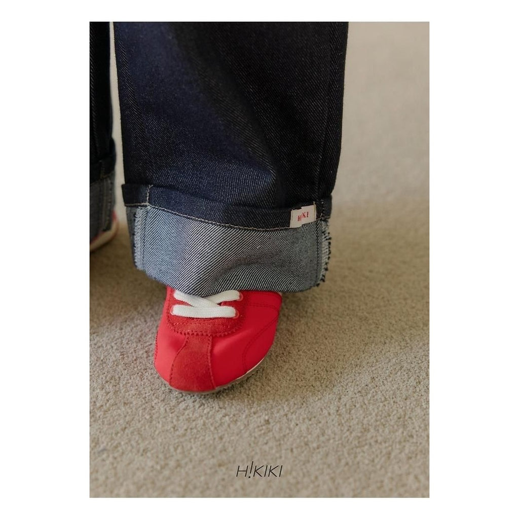 hikiki ターンアップデニムパンツ