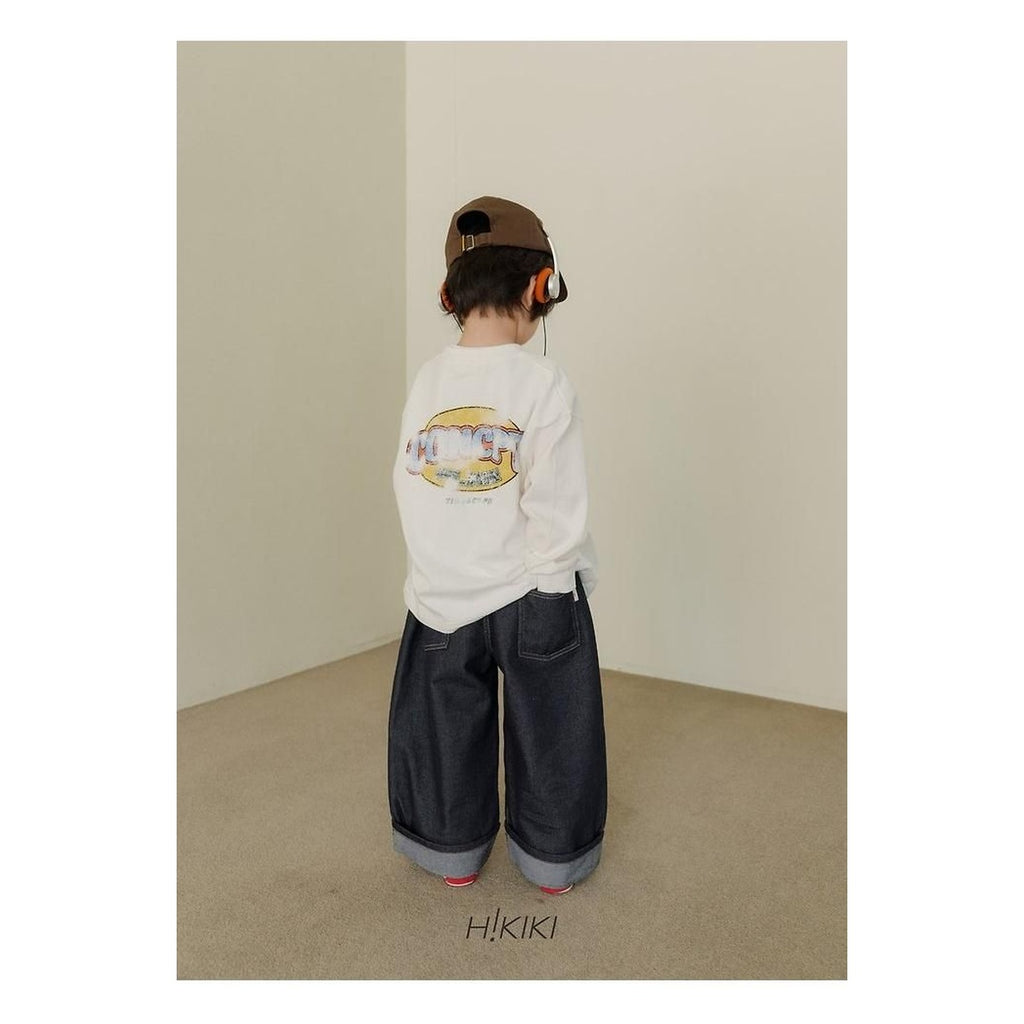 hikiki ターンアップデニムパンツ