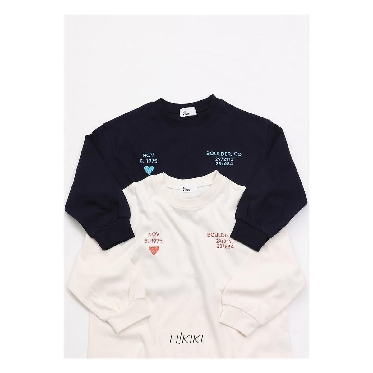 hikiki ハート柄Tシャツ