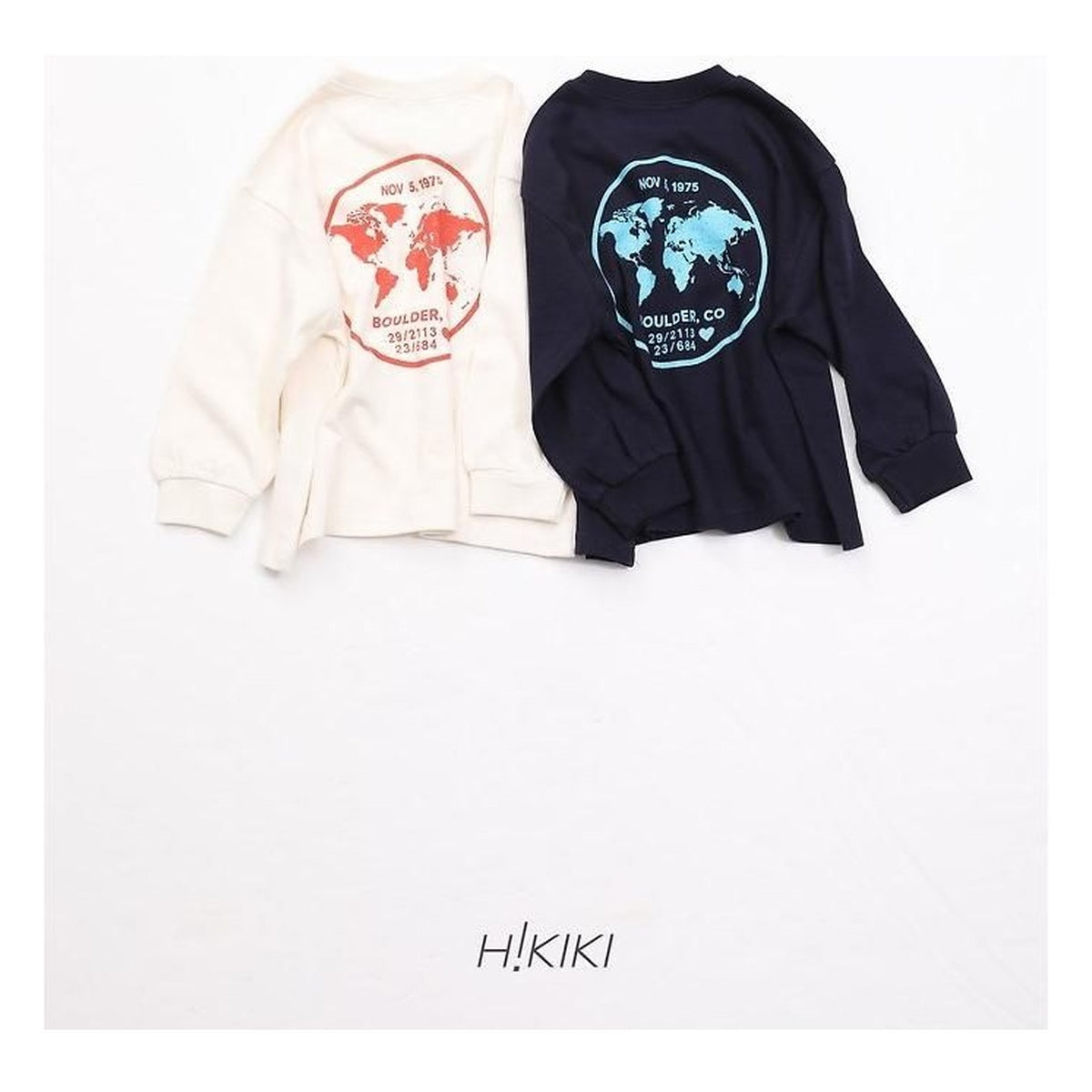 hikiki ハート柄Tシャツ