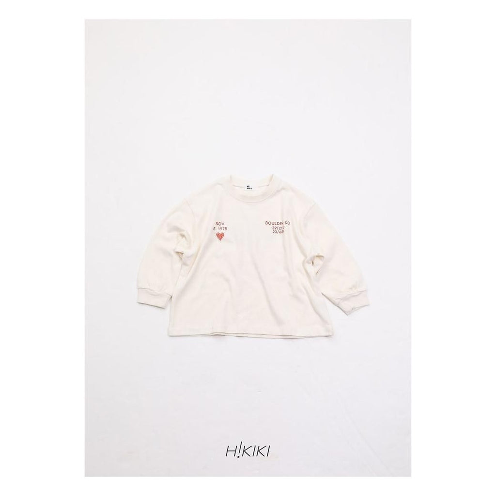 hikiki ハート柄Tシャツ