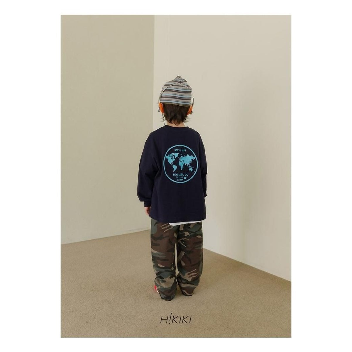hikiki ハート柄Tシャツ