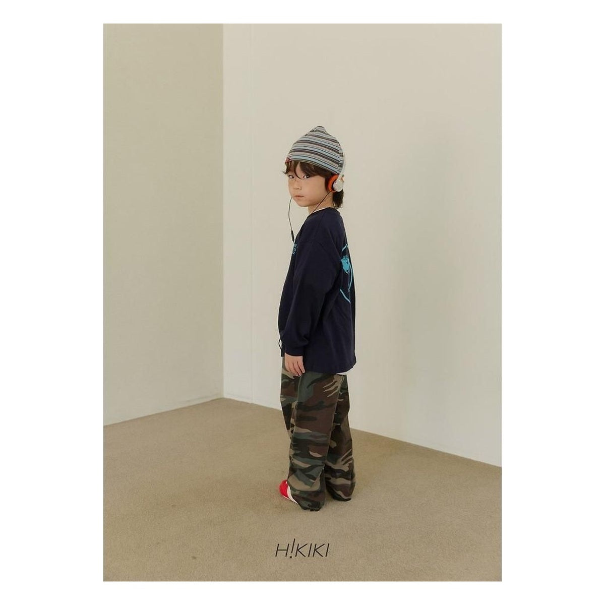 hikiki ハート柄Tシャツ