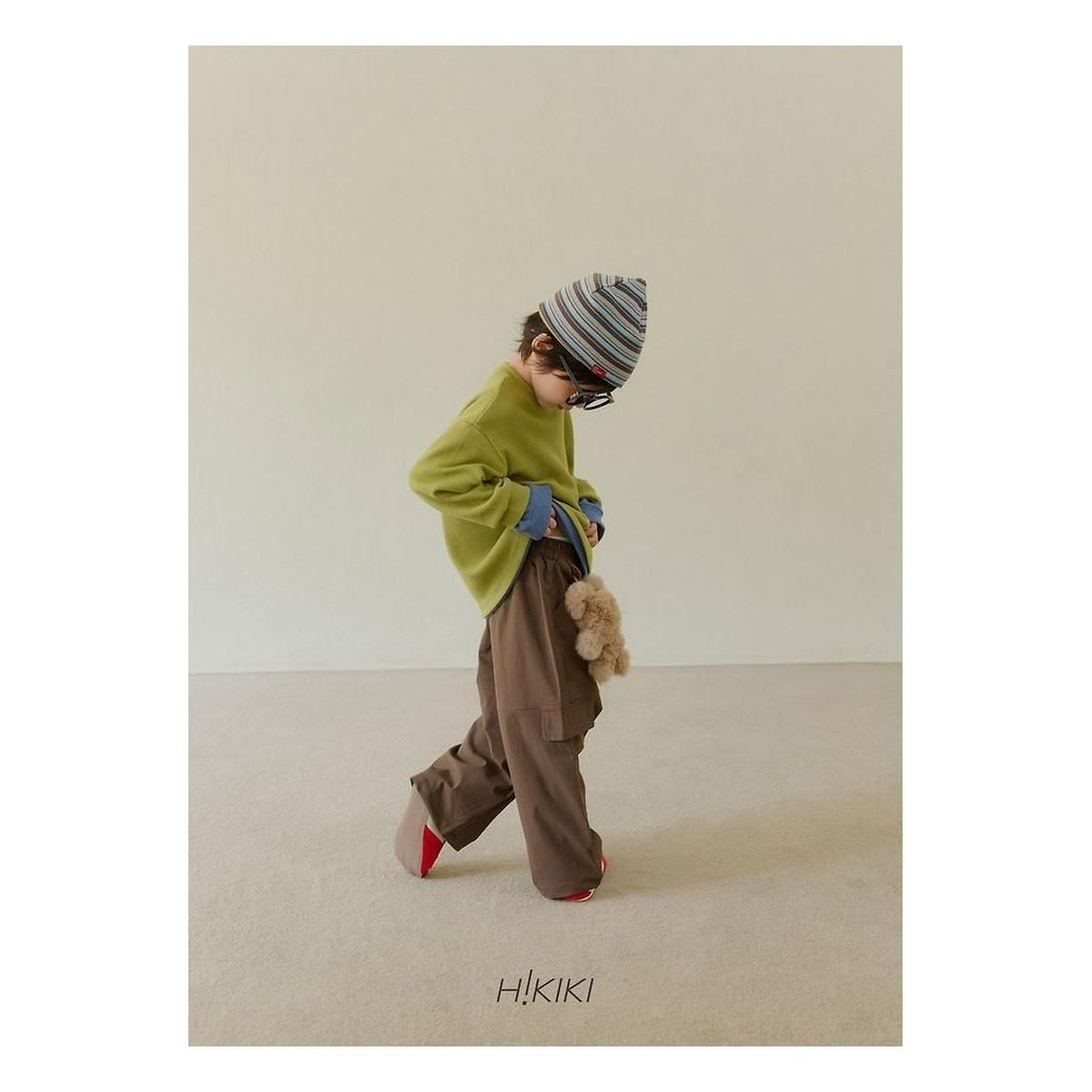 hikiki ラベルTシャツ