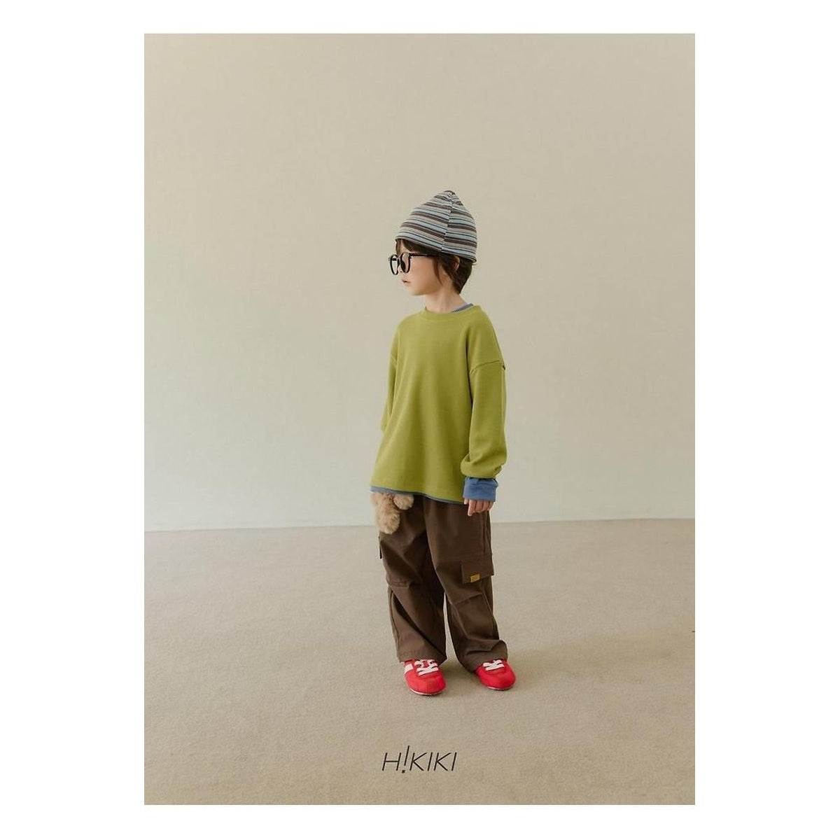 hikiki ラベルTシャツ