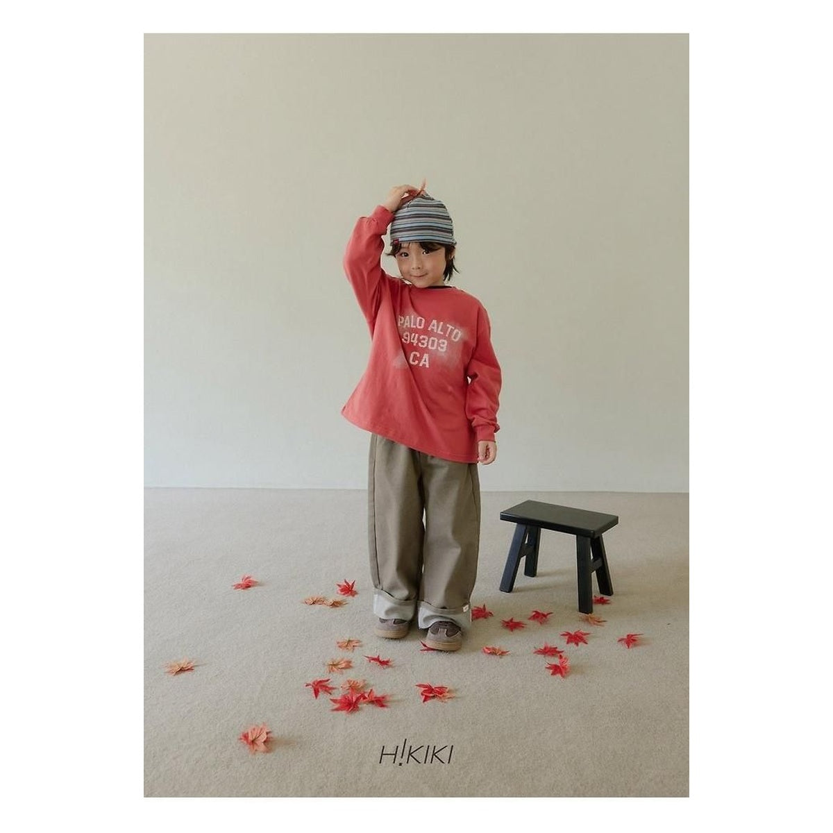 hikiki ペインティングTシャツ