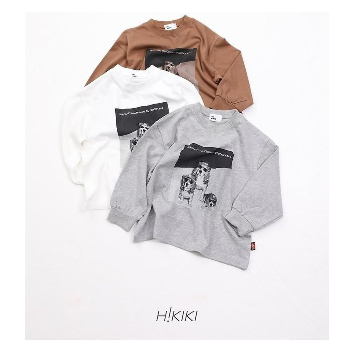 hikiki スリーパピーTシャツ