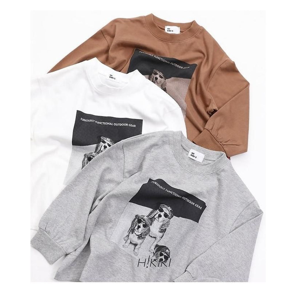 hikiki スリーパピーTシャツ