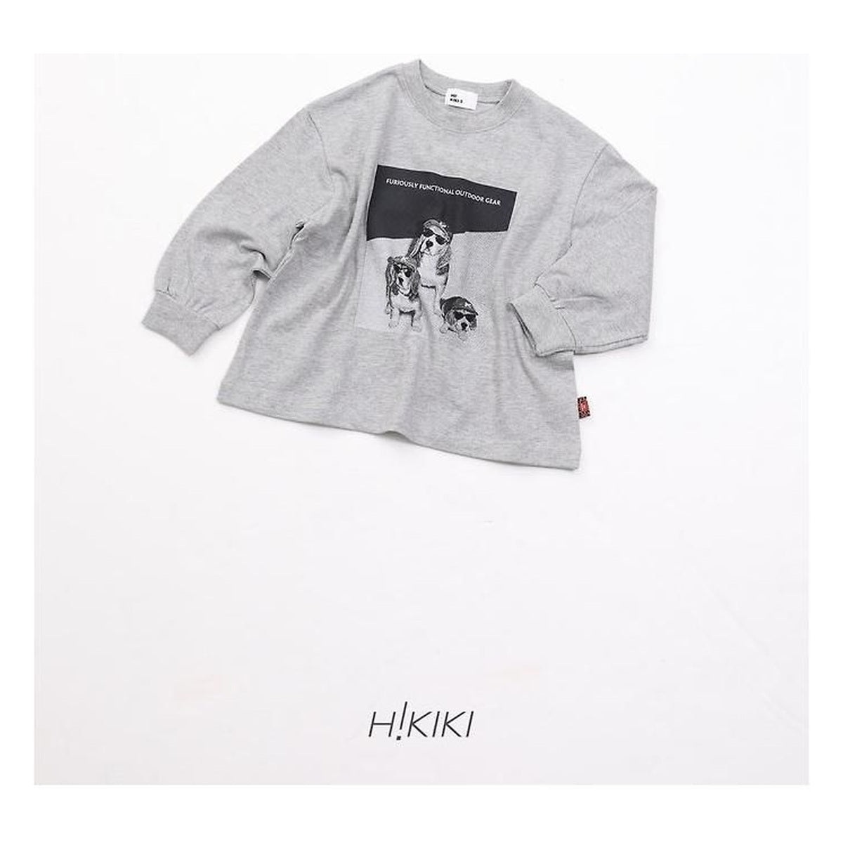 hikiki スリーパピーTシャツ