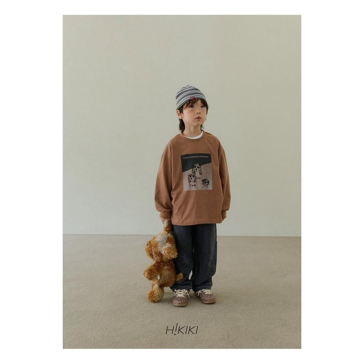 hikiki スリーパピーTシャツ