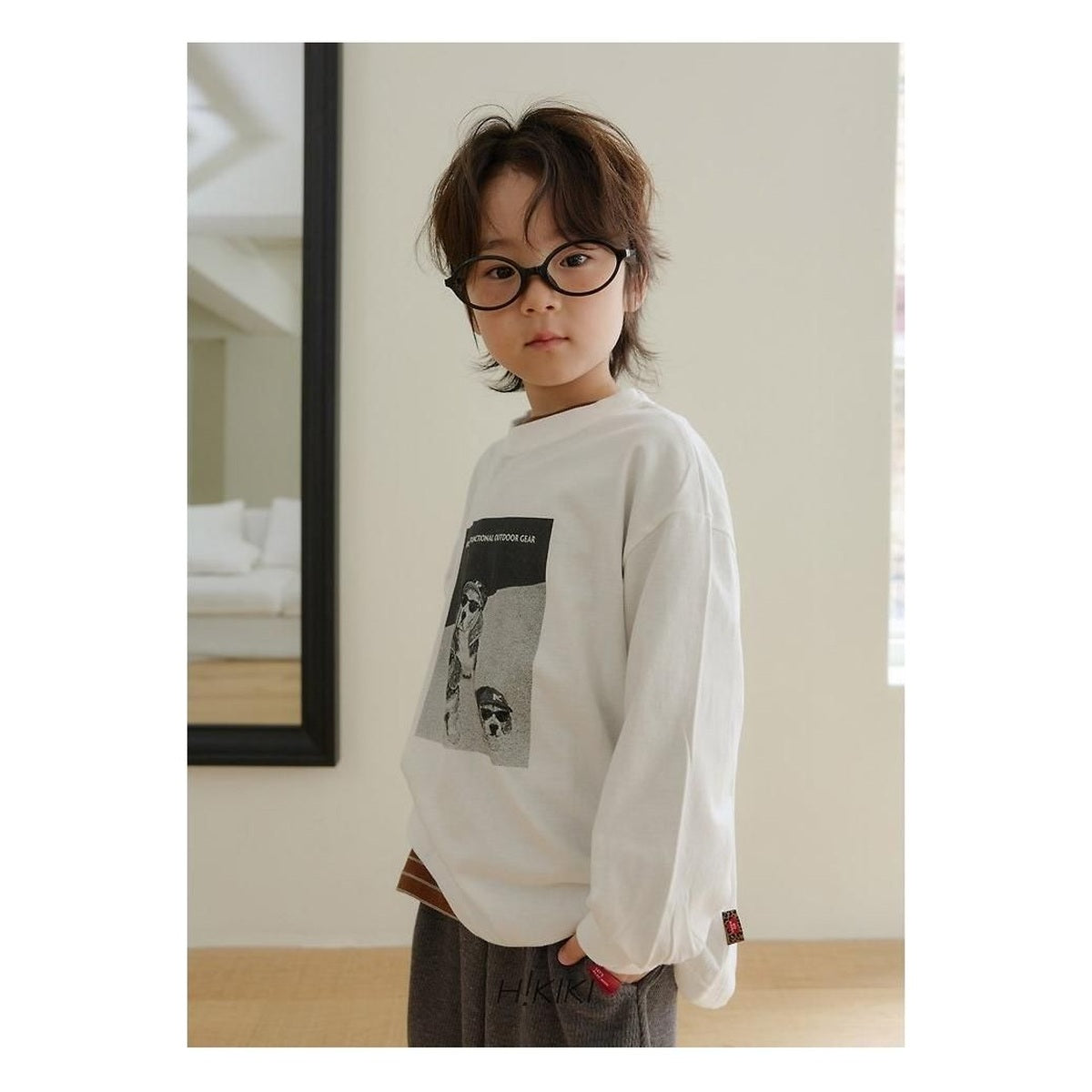 hikiki スリーパピーTシャツ