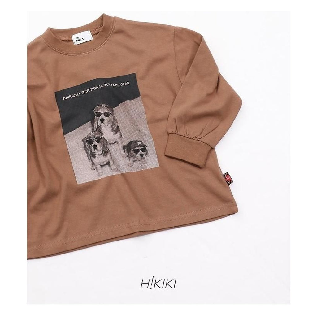 hikiki スリーパピーTシャツ