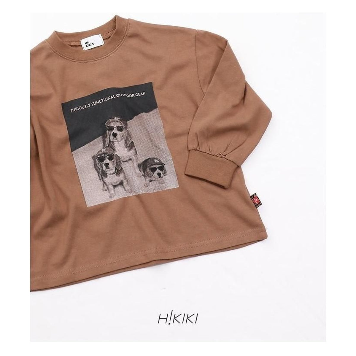 hikiki スリーパピーTシャツ